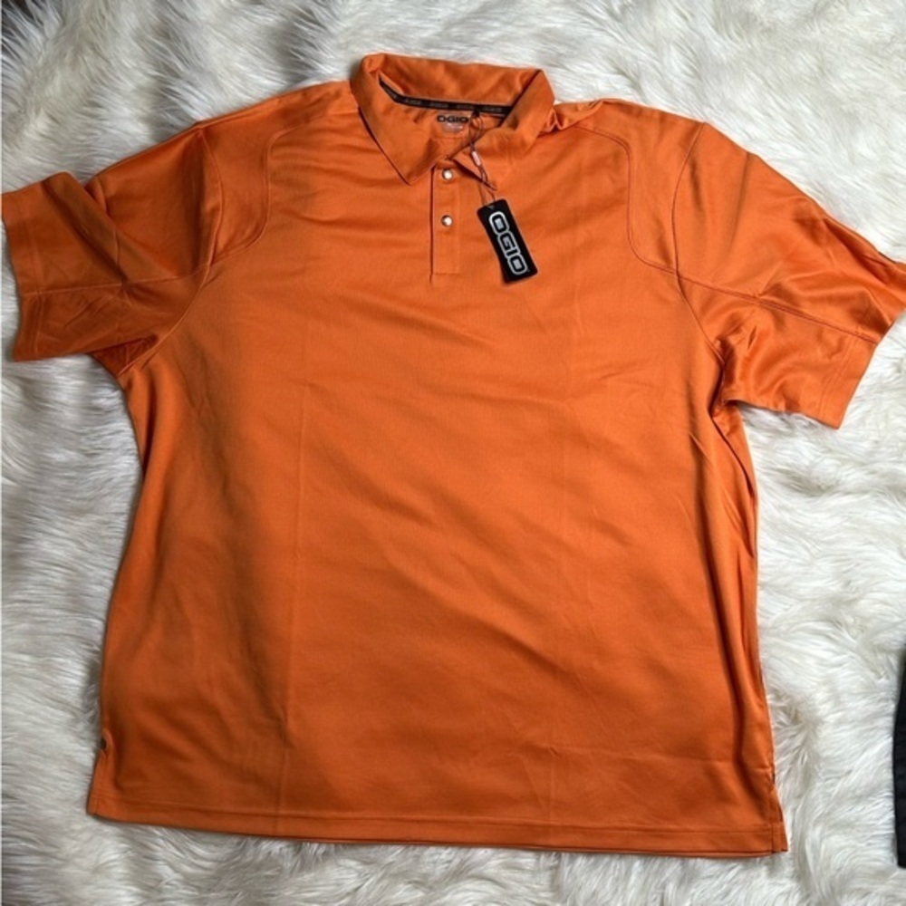 Nwt Ogio Polo Golf Shirt 3XL Men shirt short sleeve orange polo shirt